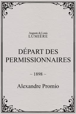 Départ des permissionnaires