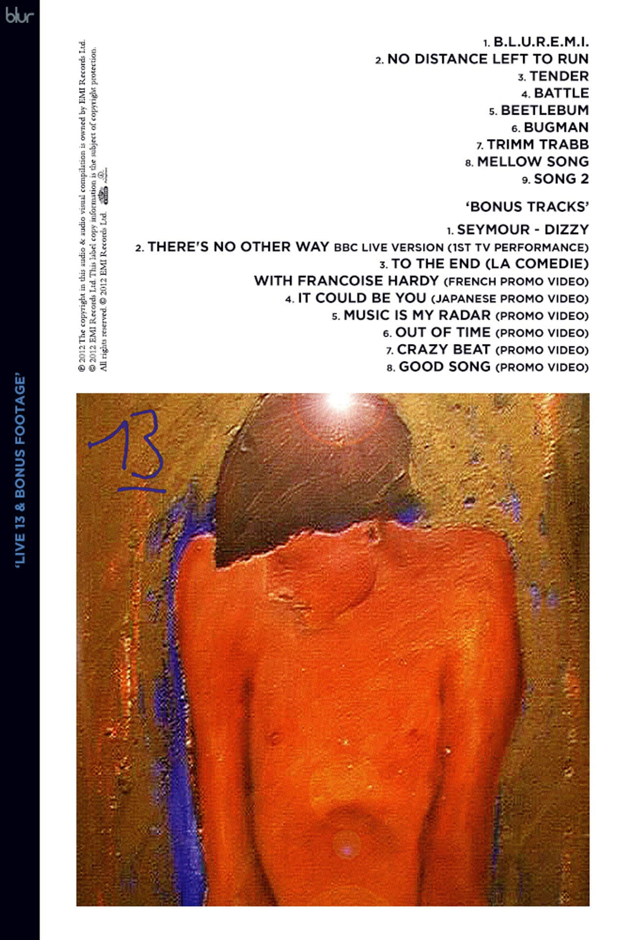 Blur: Live 13 & Bonus Footage