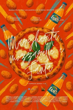 Margherita, mozzarelle and Fanta