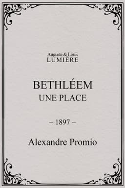 Bethléem, une place