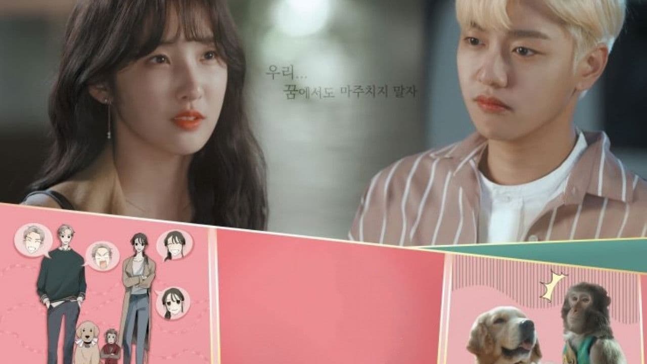 Monkey and Dog Romance