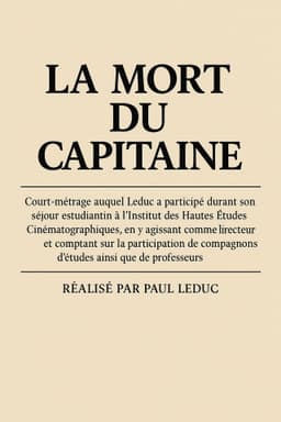 La mort du capitaine