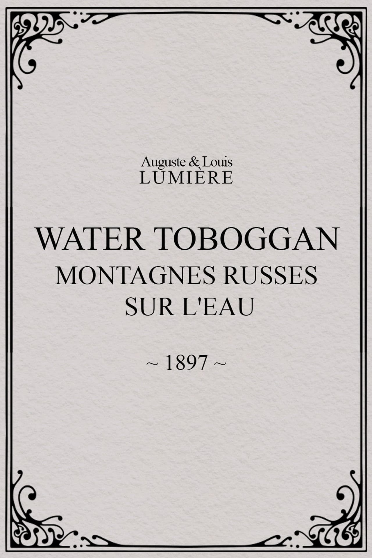 Water toboggan (Montagnes russes sur l'eau)