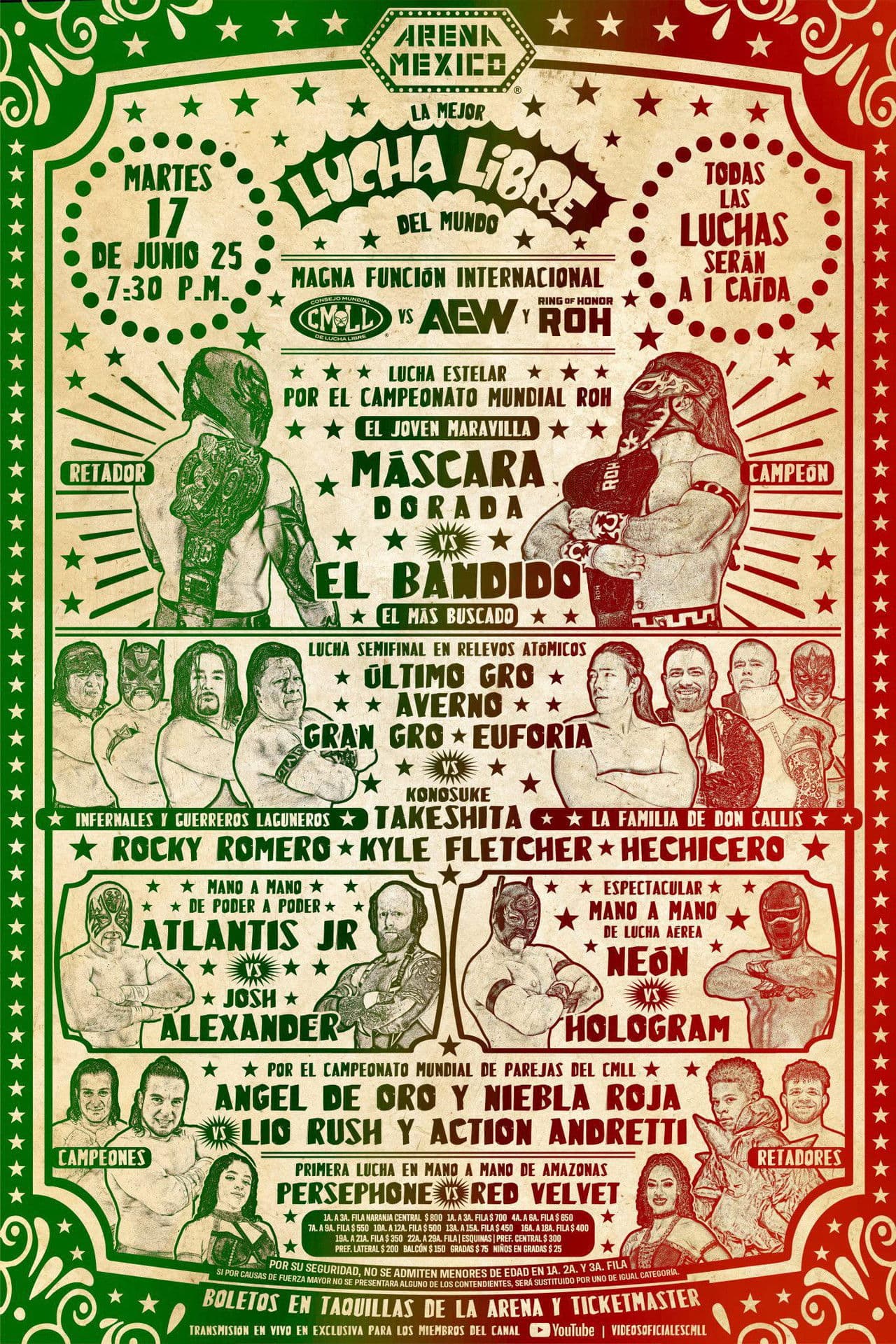 CMLL Martes Populares - CMLL vs. AEW/ROH