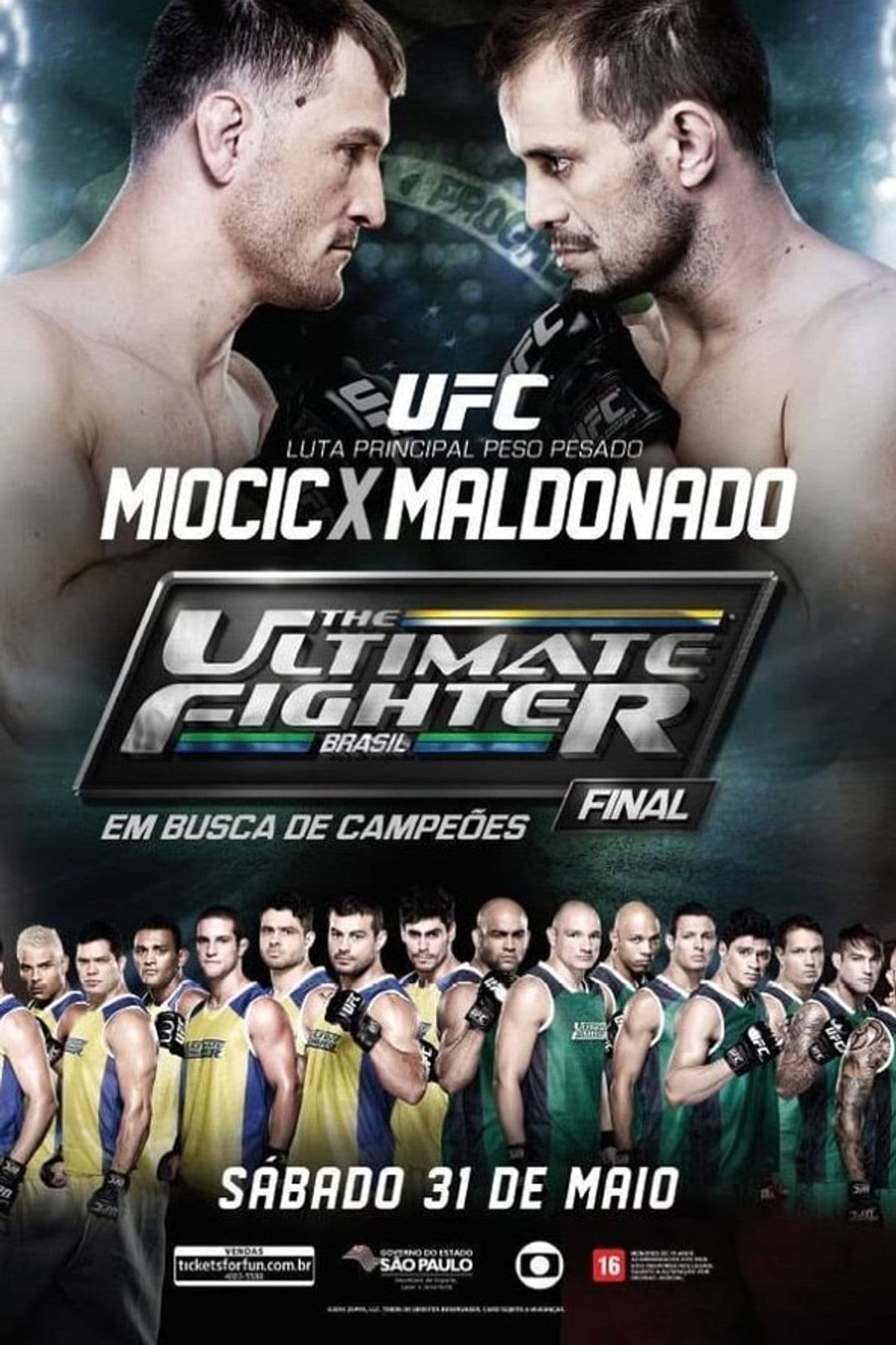 The Ultimate Fighter Brazil 3 Finale: Miocic vs. Maldonado