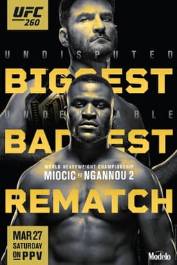 UFC 260: Miocic vs. Ngannou 2