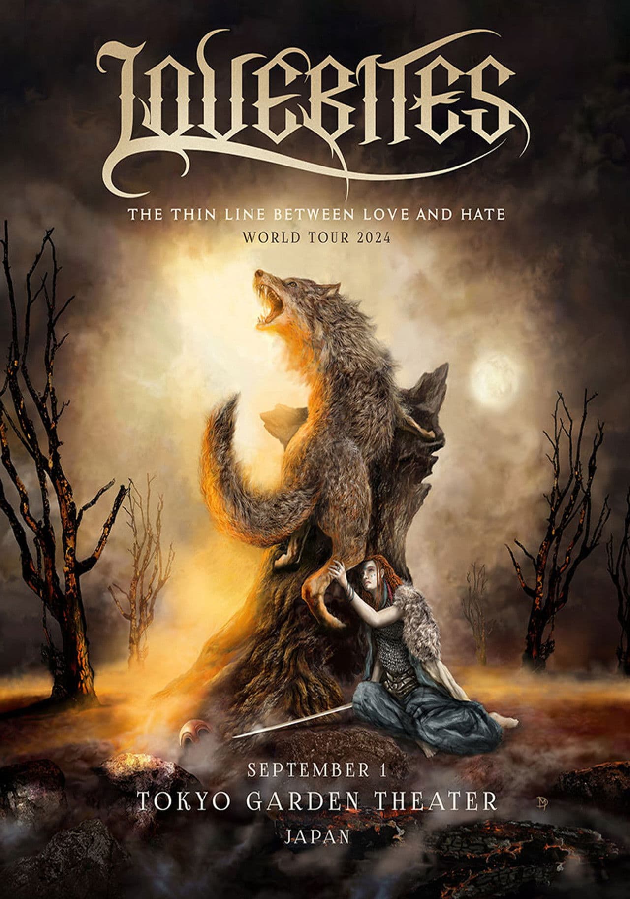 LOVEBITES - The Thin Line Between Love & Hate - World Tour 2024 - Live In Japan