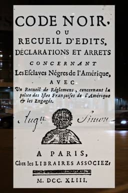 Black Code/Code Noir