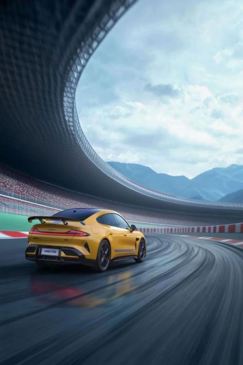 小米SU7出战日本筑波赛车场