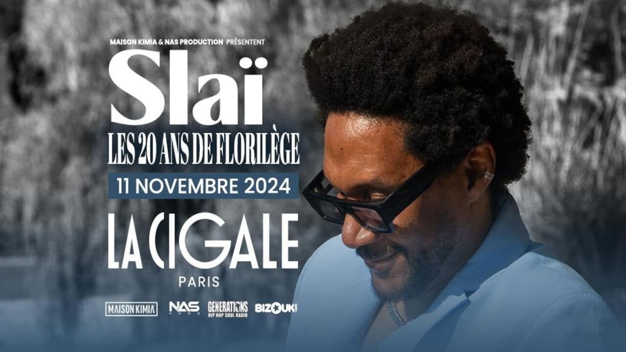 Slaï - Les 20 ans de « Florilège » à La Cigale