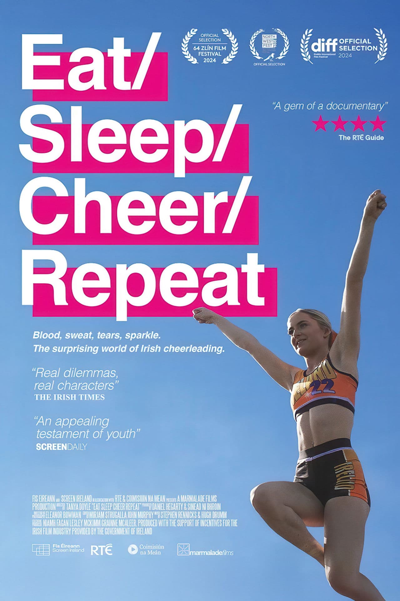 Eat / Sleep / Cheer / Repeat
