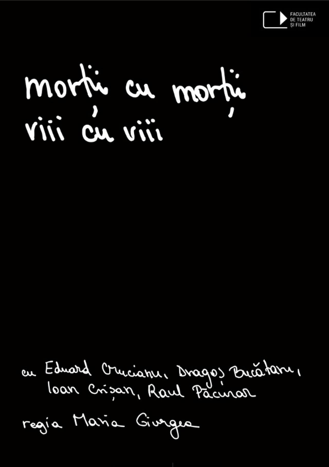 The dead with the dead, the living with the living