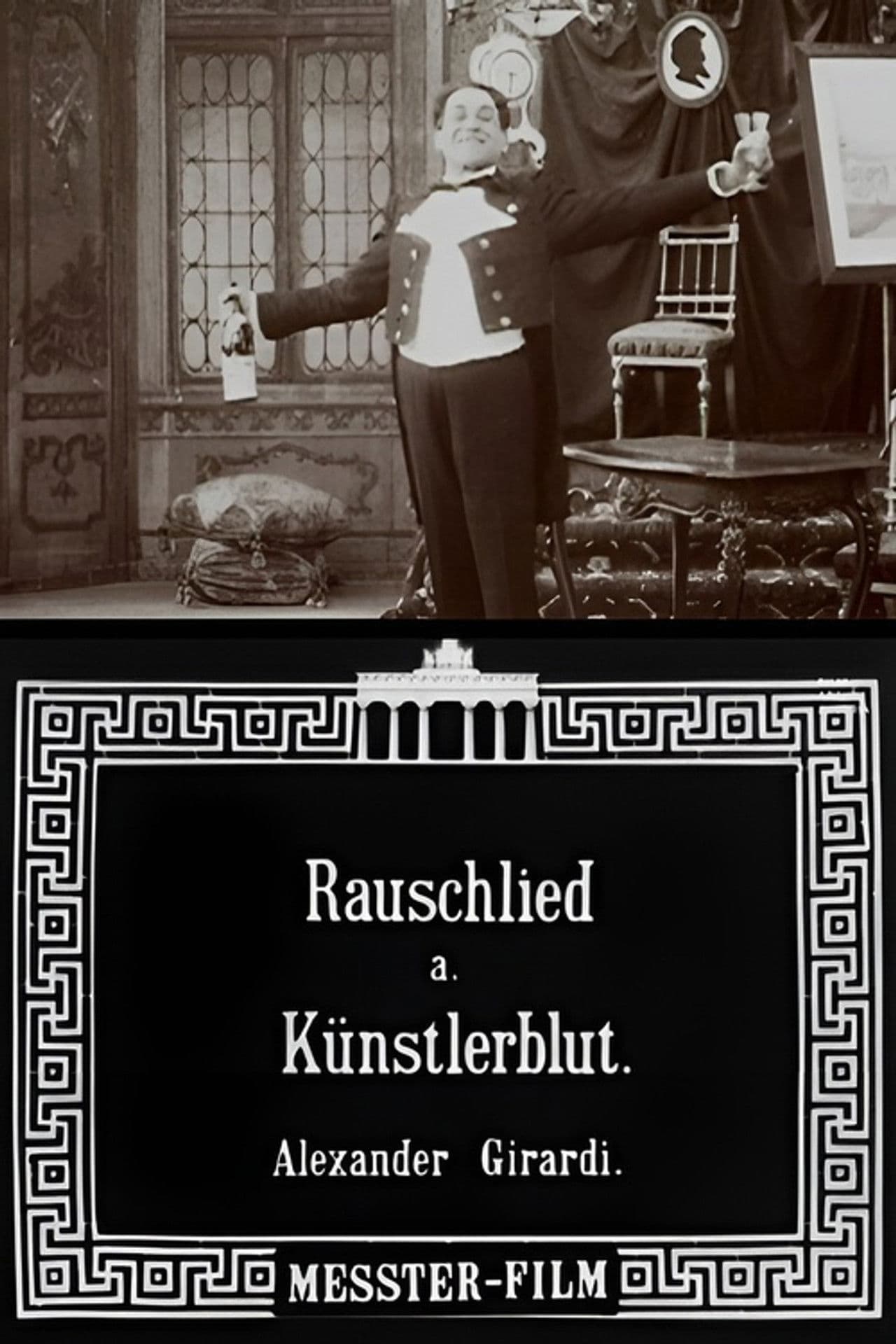 Rauschlied aus "Künstlerblut" Tonbild mit Alexander Girardi