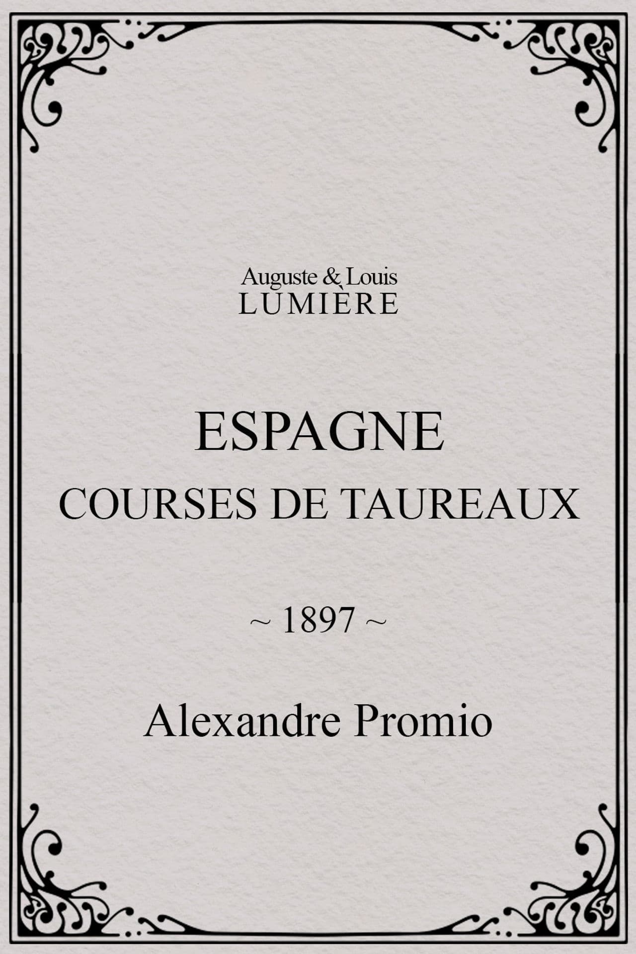 Espagne : courses de taureaux