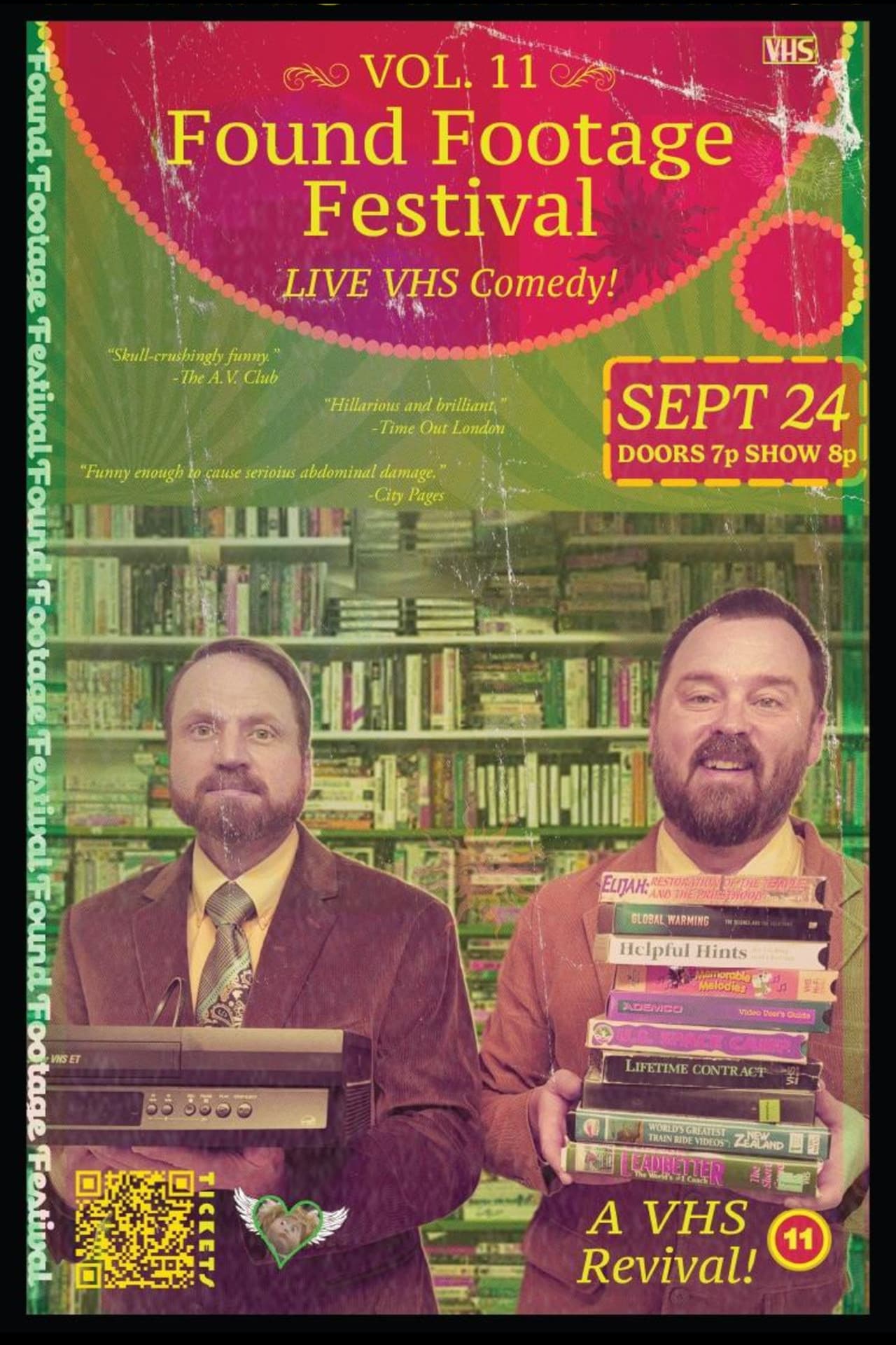 The Found Footage Fest #11: Porcelain VHS Treasures