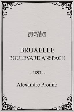 Bruxelles, Boulevard Anspach