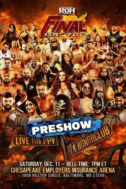 ROH Final Battle 2021 - Pre-Show
