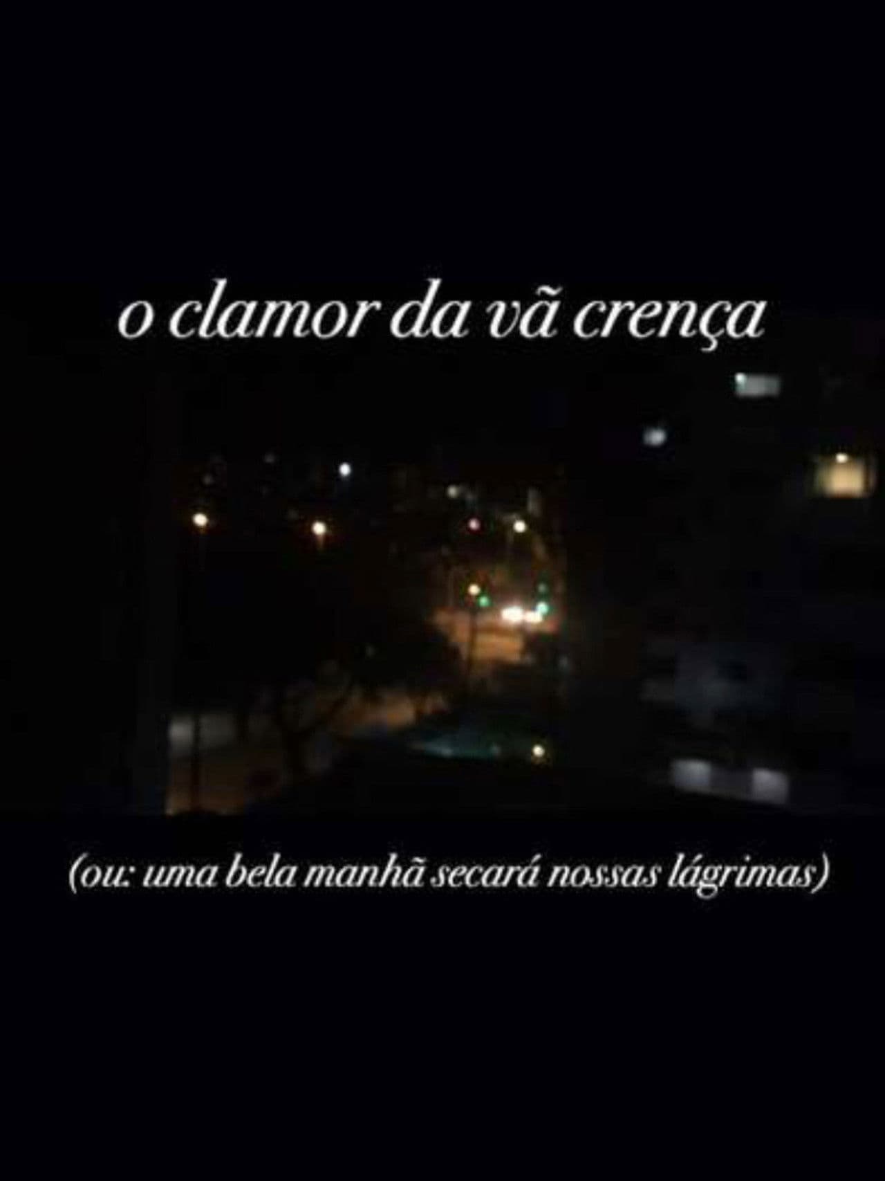 the unbearable crying of vain belief