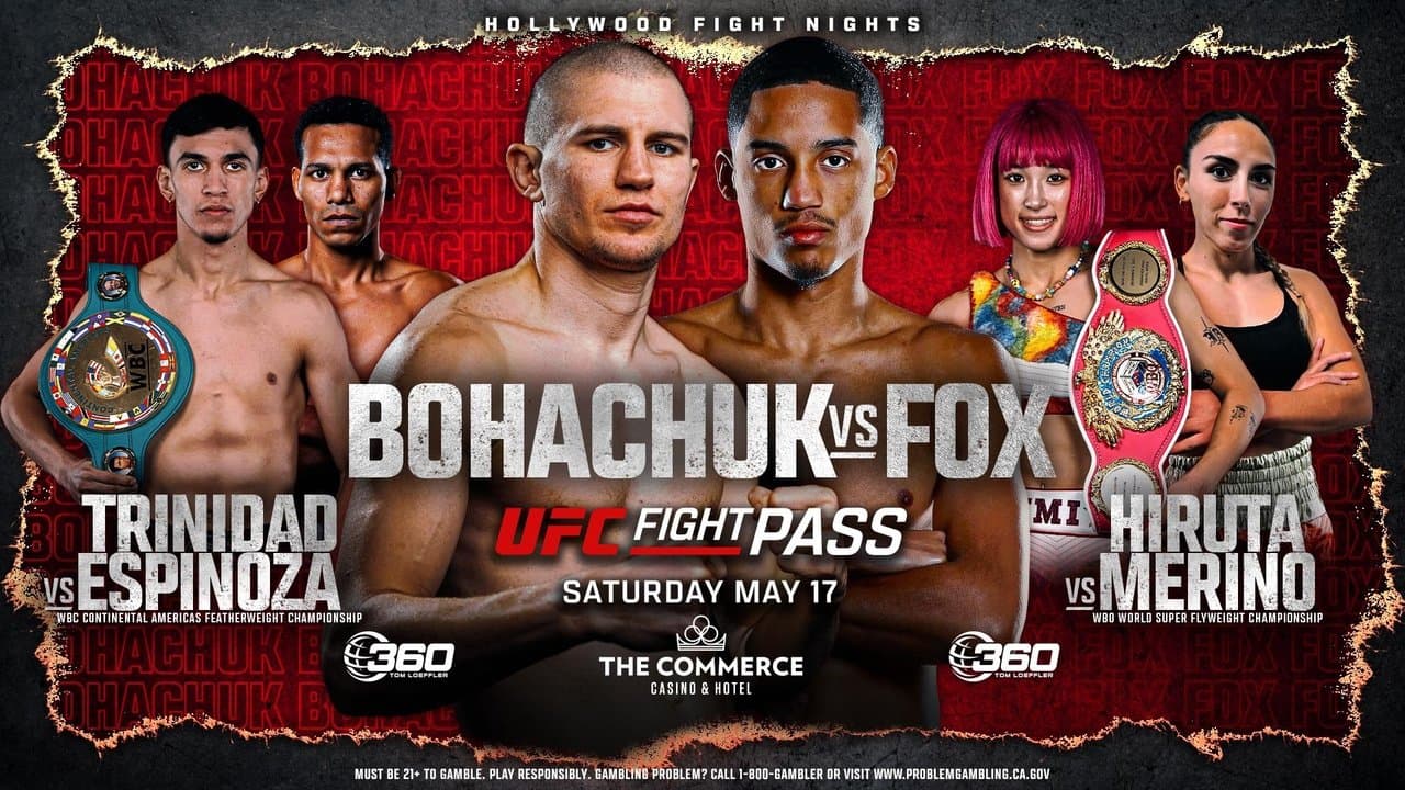 Serhii Bohachuk vs. Mykal Fox