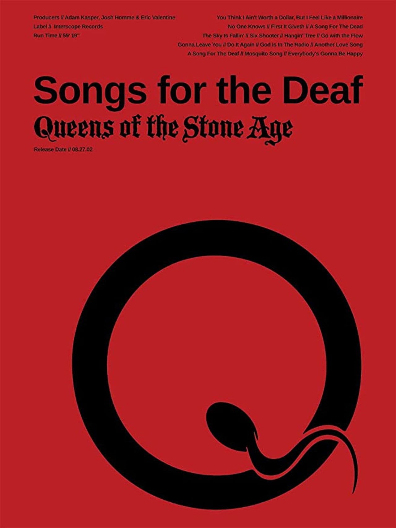 Queens Of The Stone Age – Songs For The Deaf (Real #1)
