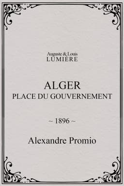Alger : place du gouvernement