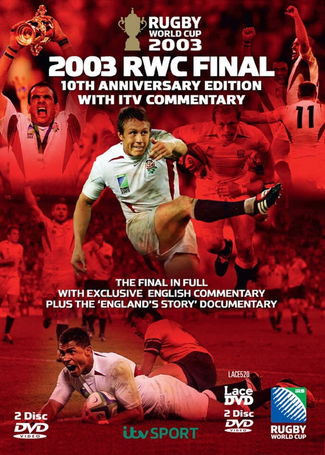 2003 RWC Final 10th Anniversary Edition with ITV Commentary