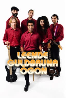 Leende Guldbruna Ögon