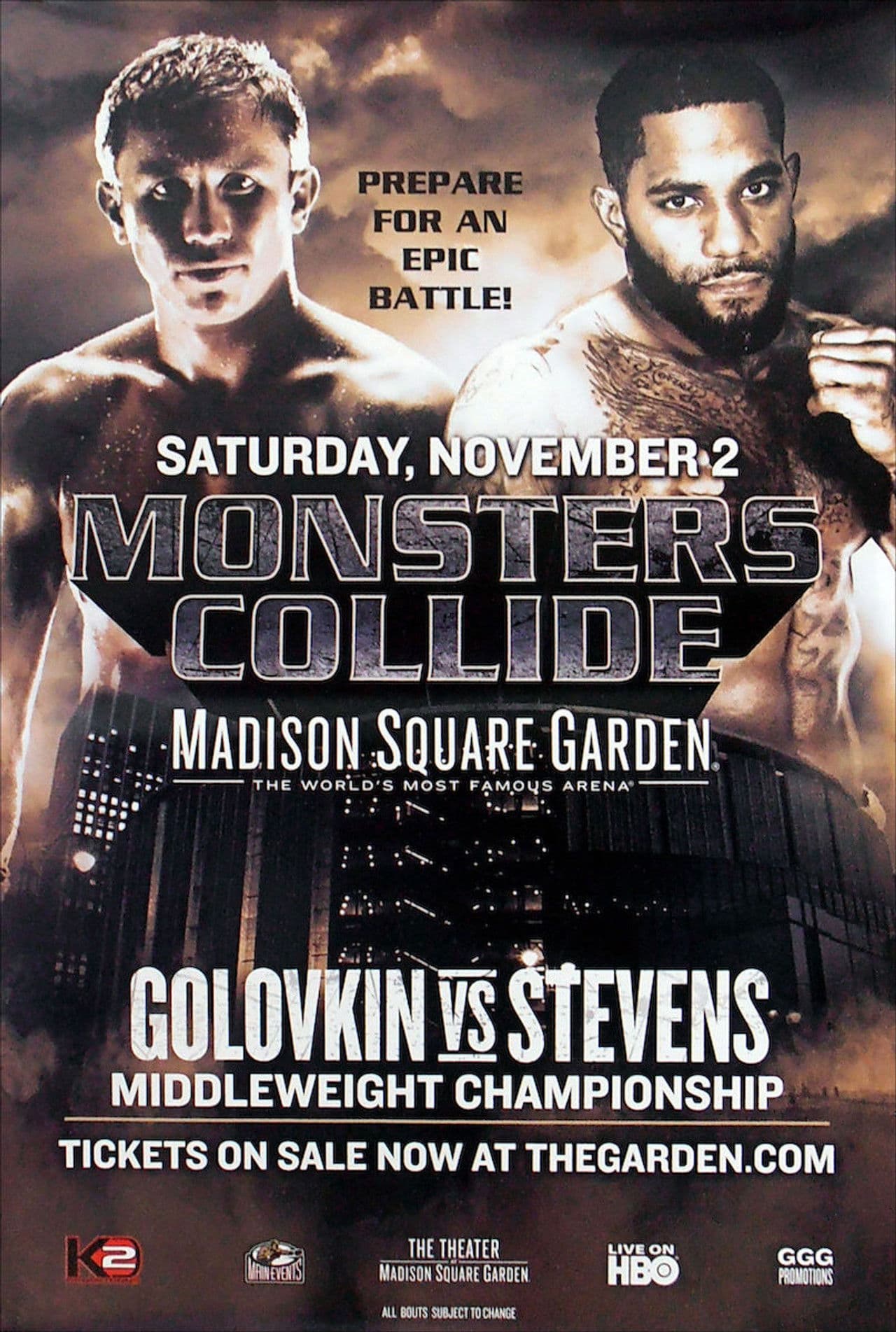 Gennady Golovkin vs. Curtis Stevens