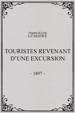 Touristes revenant d’une excursion