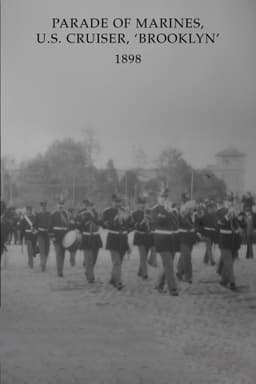 Parade of Marines, U.S. Cruiser, 'Brooklyn'