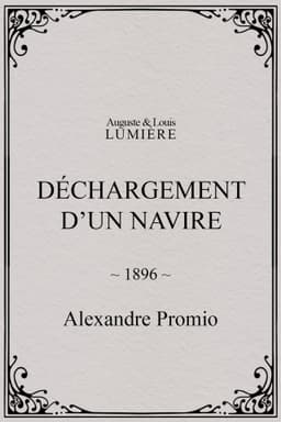 Déchargement d’un navire