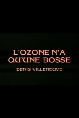 L'ozone n'a qu'une bosse