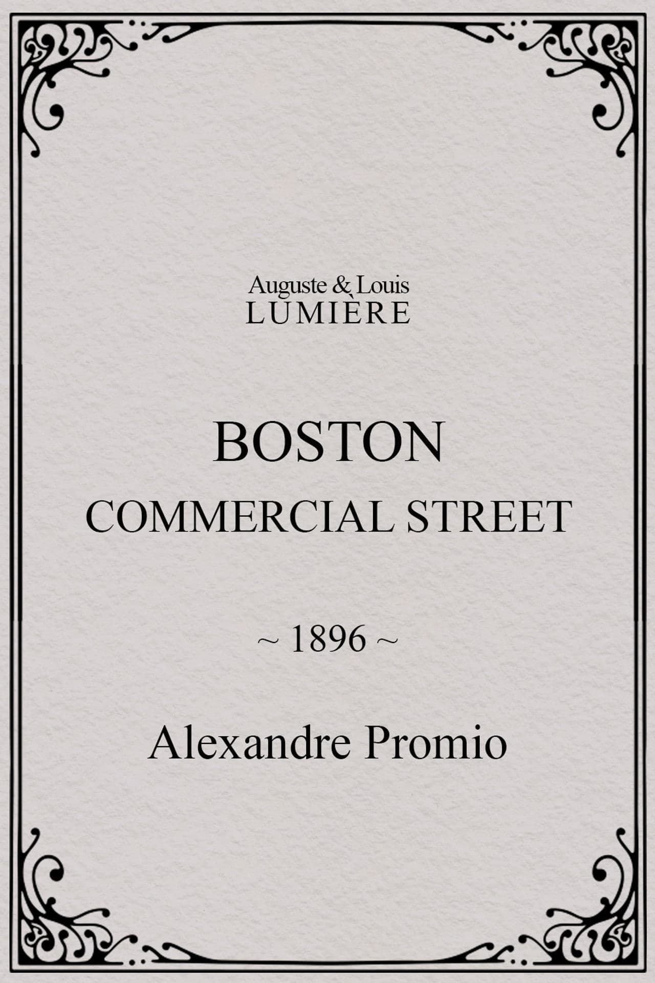 Boston, Commercial Street