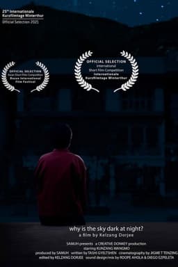 Why is the sky dark at night?