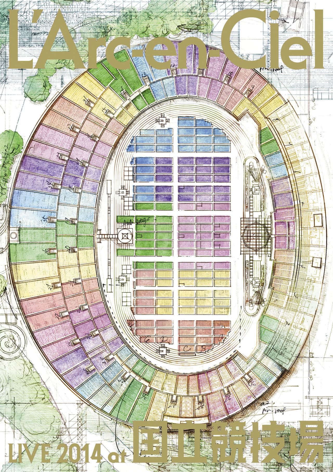 L'Arc~en~Ciel LIVE 2014 at National Stadium