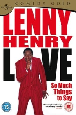 Lenny Henry Live - So Much Things To Say