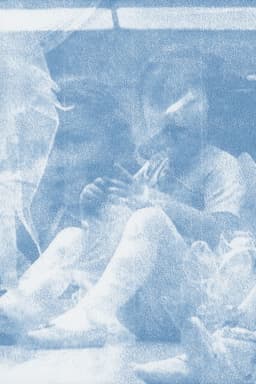 blue and sentimental