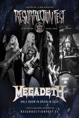 MEGADETH - Live at Resurrection Fest EG 2024