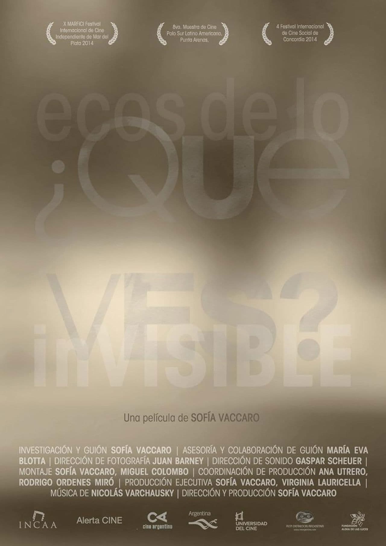 ¿Qué ves? Ecos de lo invisible