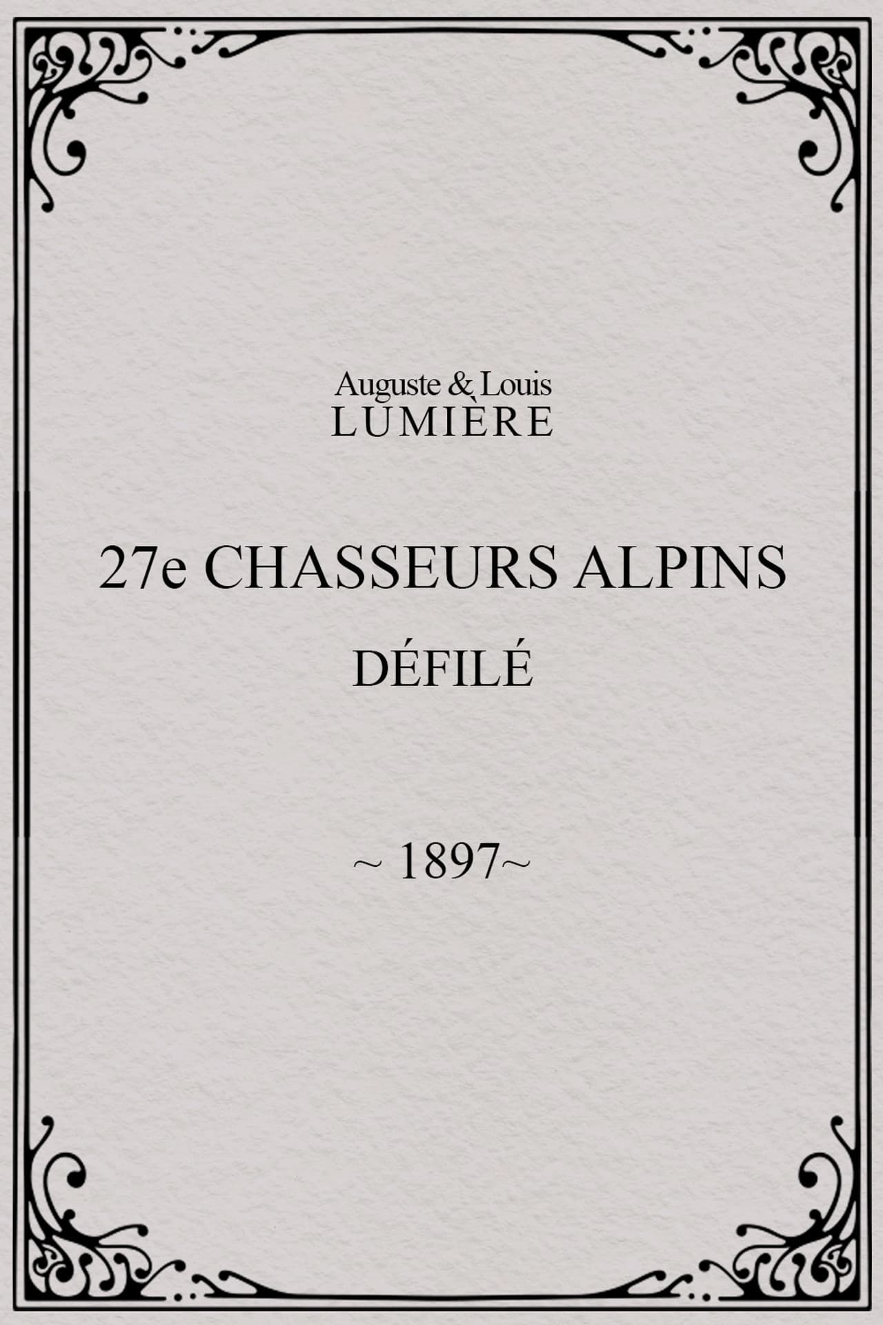 27ème chasseurs alpins : défilé