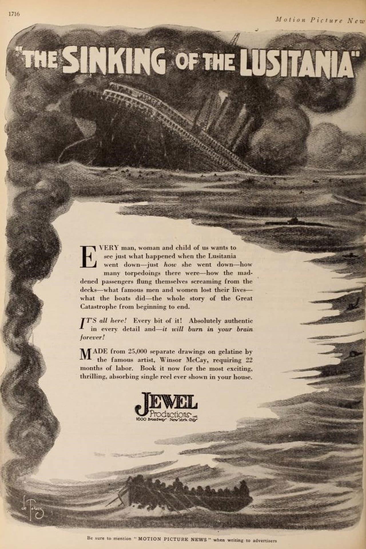 The Sinking of the Lusitania