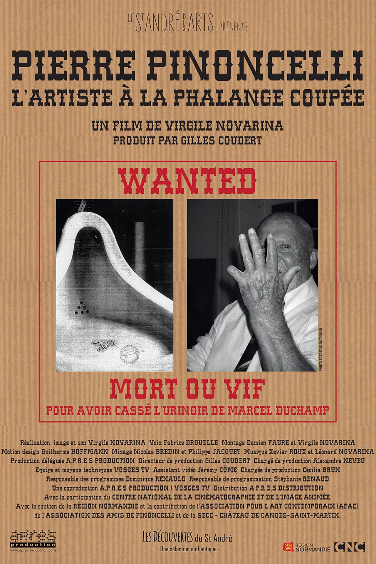 Pierre Pinoncelli, l’artiste à la phalange coupée