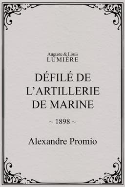 Défilé de l’artillerie de marine