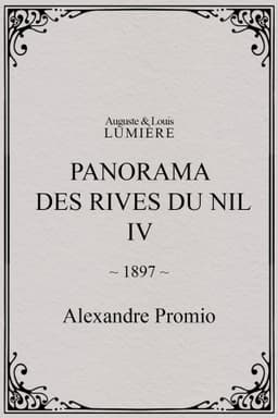 Panorama des rives du Nil, [IV]