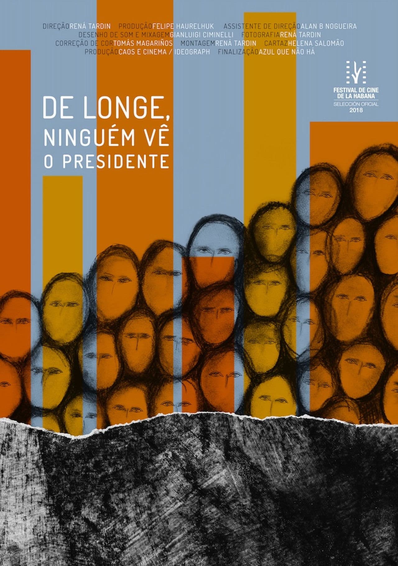 From afar, no one sees the president