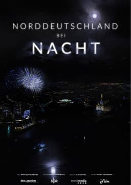 Norddeutschland bei Nacht
