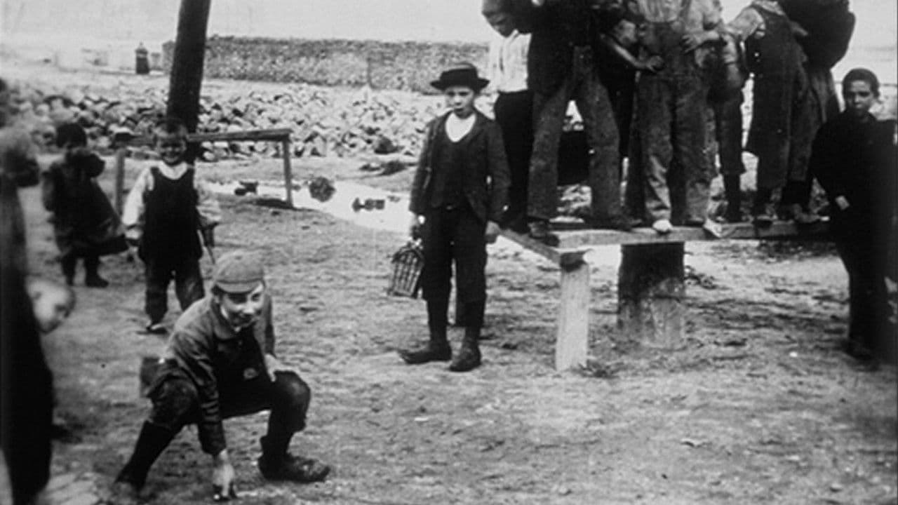 Children Playing Marbles
