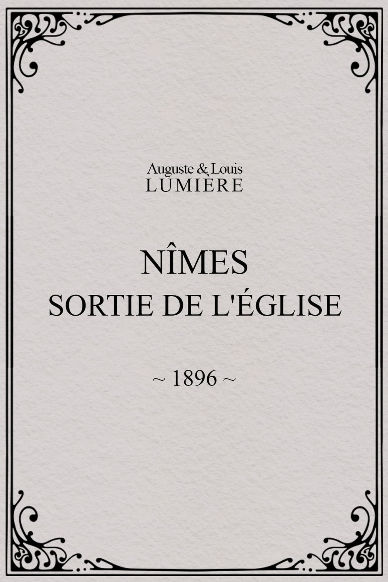 Sortie de l’église