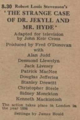 The Strange Case of Dr. Jekyll and Mr. Hyde