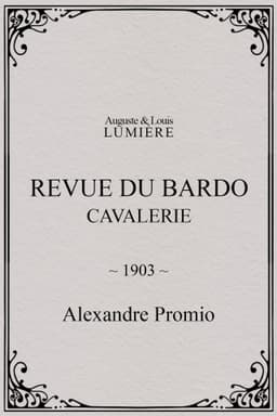 Revue du Bardo : cavalerie